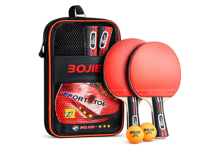 Stoni tenis set — 2 reketa + 3 loptice + torbica🏓