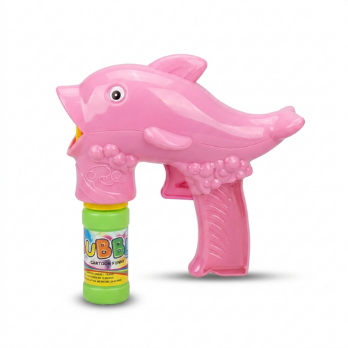 Automatski pištolj za balončiće Delfin - roze