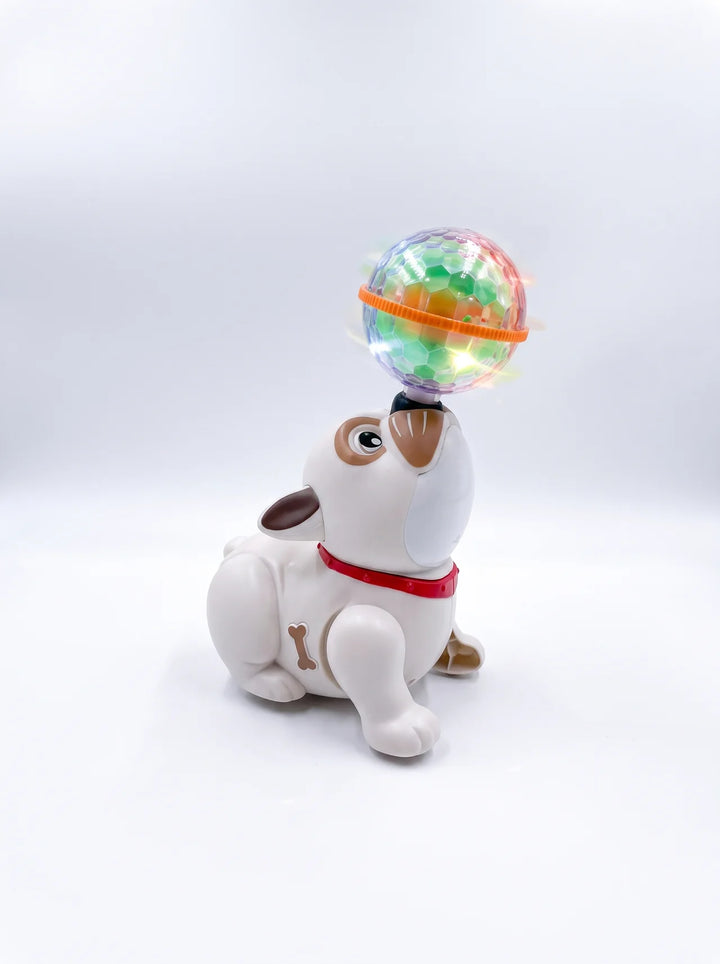 Plesni pas sa svjetlećom loptom — svira i svijetli🐶