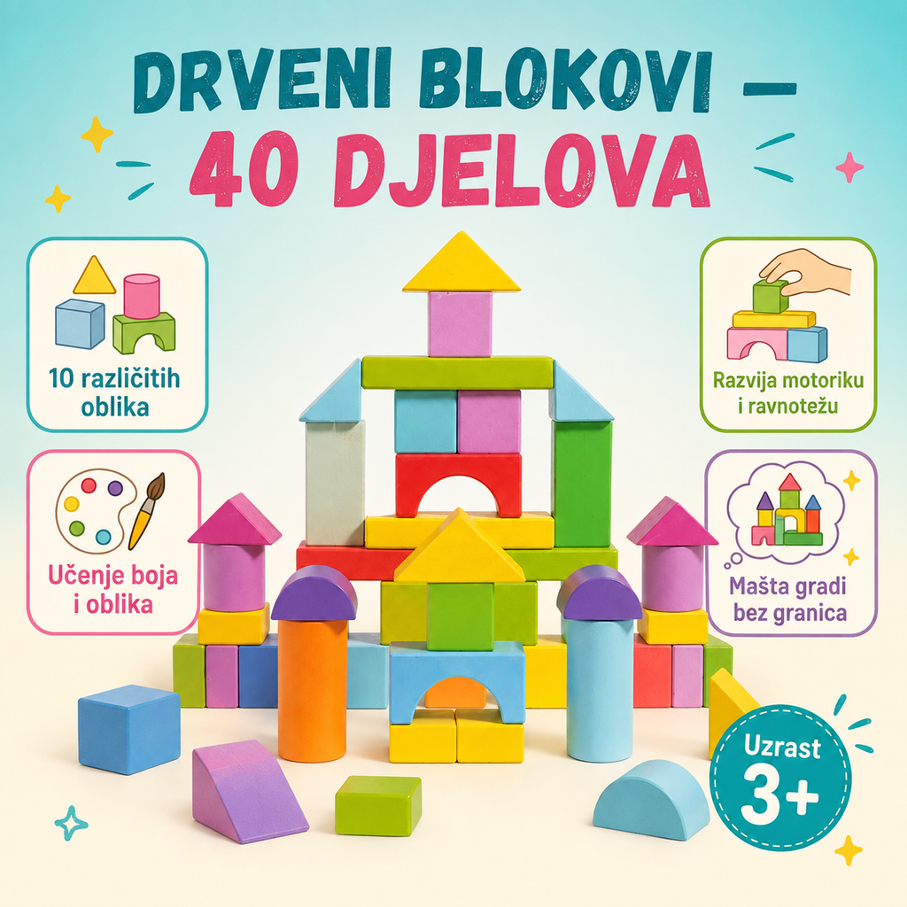 Prednosti PINMU Academy drvenih blokova