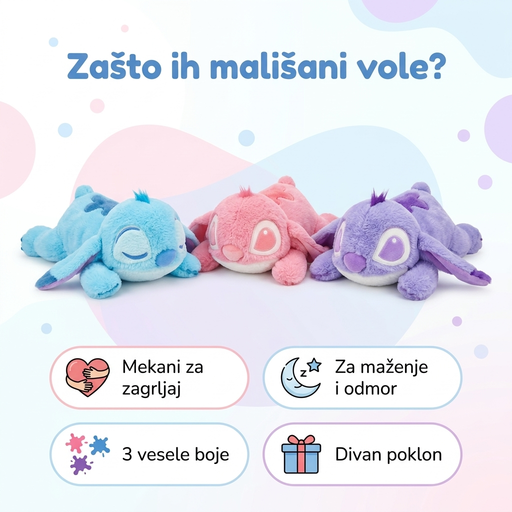 Prednosti plišanih drugara